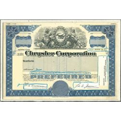 Chrysler Corp. Production File,