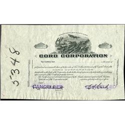 Cord Corporation - Automobile Proof.