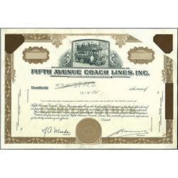 Fifth Avenue Coach Lines, Inc. Error,