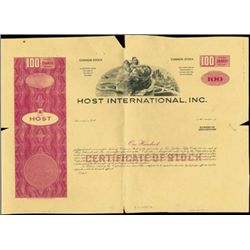 Host International, Inc. Production File,