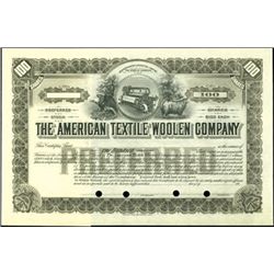 The American Textile Woolen Company.