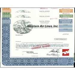 Western Air Lines, Inc.