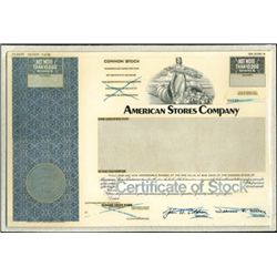 American Stores Company Production File,