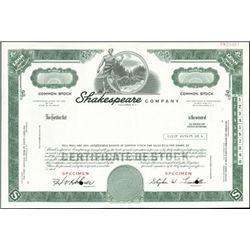 Shakespeare Company Stock Specimen (4),