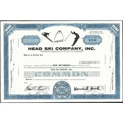 Head Ski Company, Inc,