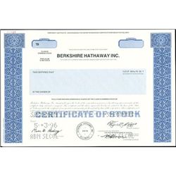 Berkshire Hathaway Inc. Class B Stock,