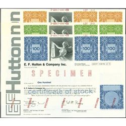 E.F. Hutton & Company Trio,