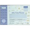 Image 1 : AOL and AOL Time Warner Stock Specimens (3),