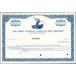 The First National Bank of New Bedford,