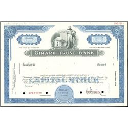 Pennsylvania Bank Stock Specimens (3),