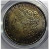 Image 2 : 1881 MORGAN DOLLAR PCGS MS64, AMAZING COLOR!