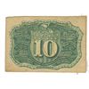 Image 2 : 2nd  issue fractional currency 10ct  AU