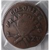 Image 3 : 1767-A FRENCH COLONIES  12 DEN PCGS VF30