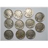 Image 1 : 11  1913S T1  Buffalo nickels  good