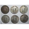 Image 1 : 1917 T1 & 2  VG/F-17D T1 F-17S T1 weak date-17S T1  VF  rim nics-