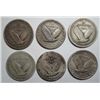 Image 2 : 1917 T1 & 2  VG/F-17D T1 F-17S T1 weak date-17S T1  VF  rim nics-