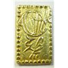 Image 2 : Japan Square Gold Coin C-21d ND 1868-9 2 BU Gold (3.0 gr)