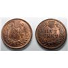Image 2 : 2 Ch BU Indian Cents 1902, 63 Red, 1907 ,64 RB, no problems great space fillers