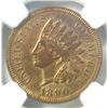 Image 2 : 1890  proof Indian penny  NGC cleaned