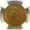 Image 2 : 1869/69 FS-301 Indian penny  NGC  AU cleaned