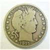 Image 1 : 1915 Barber half $  3+ letters Liberty