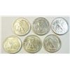 Image 2 : 6 nice AU Walker half $