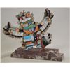 Image 1 : Zuni Inlay Eagle Dance Pin/Pendant - E. Martinez