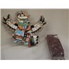 Image 2 : Zuni Inlay Eagle Dance Pin/Pendant - E. Martinez