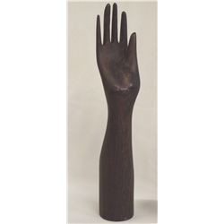 Carved Ironwood Hand Ring Jewelry Display