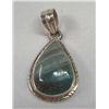 Image 2 : Sterling Silver Peruvian Opal Ring & Pendant