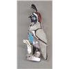 Image 1 : Zuni Sterling Inlay Quail Pin/Pendant - B. Penetsa