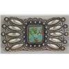 Image 1 : Navajo Sterling Turquoise Pin - Herman Smith