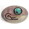 Image 1 : Hopi Sterling and Turquoise Pin