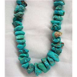 Castle Dome Turquoise Nugget Necklace