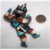 Image 2 : 1960 Zuni Knifewing Kachina Pin/Pendant - H Morgan