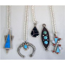 5 Pendant Necklaces