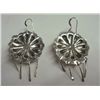 Image 2 : Navajo Sterling Turquoise Earrings - Edison Begay