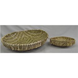 2 Isleta Pueblo Sifter Baskets