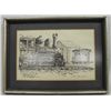 Image 1 : Railroad Print, Signed/Numbered Dick Dillingham