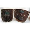 Image 3 : Two Matching Painted Kachina Standing Baskets
