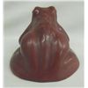 Image 2 : 1939 Sequoyah Red Pottery Frog Figure - Ada