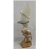 Image 1 : Carved Onyx Large Eagle Statue