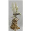 Image 2 : Carved Onyx Large Eagle Statue