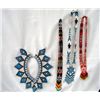 Image 2 : Large Collection of Beaded and Turquoise Jewelry