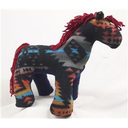 Pendelton Style Blanket Stuffed Horse