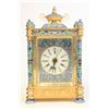 Image 5 : Enamel carriage clock