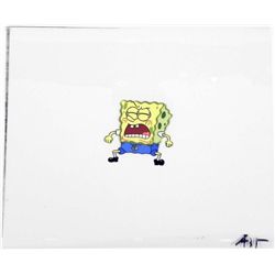 Original Cel High Pitched Scream Spongebob Animation