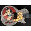 Image 2 : Duerrstein Original Painted Guitar USAF Pin-Up Girl