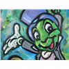 Image 2 : Dick Duerrstein Orig Painting Jiminy Cricket w/Umbrella