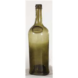 Zylinderflasche mit Siegel